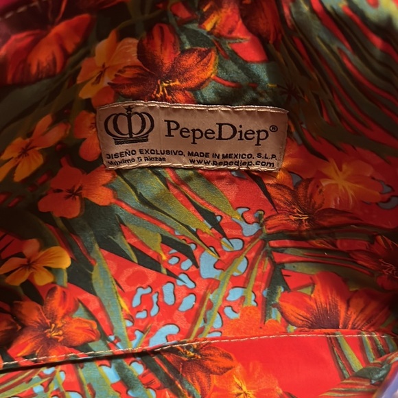 Blue chain bag - Picture 4 of 5